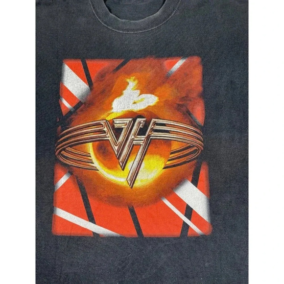 Vintage 2004 Van Halen US Tour T-Shirt - Double-Sided Graphic - Size XL 22" Pit - Picture 2 of 9